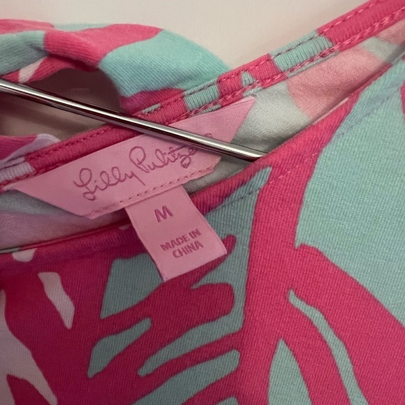 Lilly Pulitzer Ophelia Swing Dress Size Medium in Pink Papaya - Picture 6 of 7